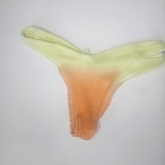 NWT Bond-Eye Ombre Samira Sinner Eco One-Shoulder Bikini Set Size OS - Picture 4 of 8